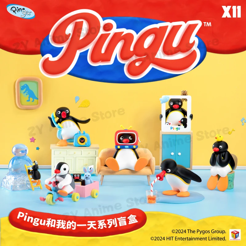 Pingu and My Day Series загадочная Женская Коллекционная кукла Пингвин настольные