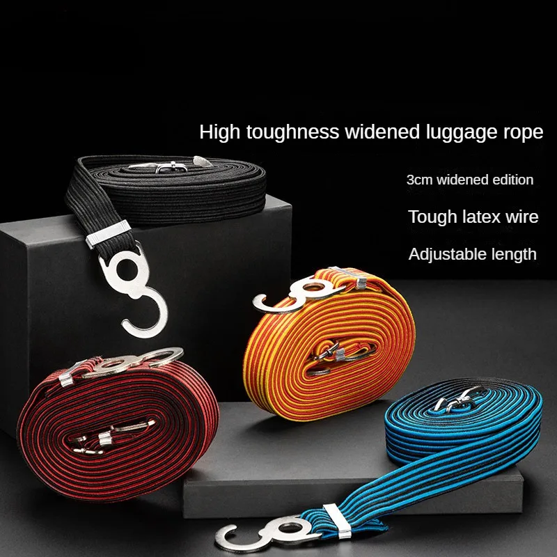 Outdoor motorcycle bicycle high toughness adjustable luggage belt cargo belt elastic Rubber band rope luggage rope
Outdoor motorcycle bicycle high toughness adjustable luggage belt cargo belt elastic Rubber band rope luggage rope