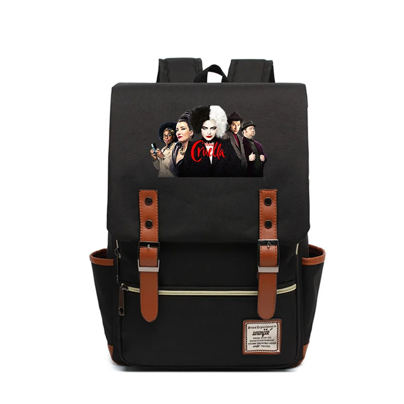 Disney Cruella de Vil Backpack Boys Girls School Bag Teenager Laptop Bag Women Men Backpacks Casual Travel Rucksack Mochila
Disney Cruella de Vil Backpack Boys Girls School Bag Teenager Laptop Bag Women Men Backpacks Casual Travel Rucksack Mochila