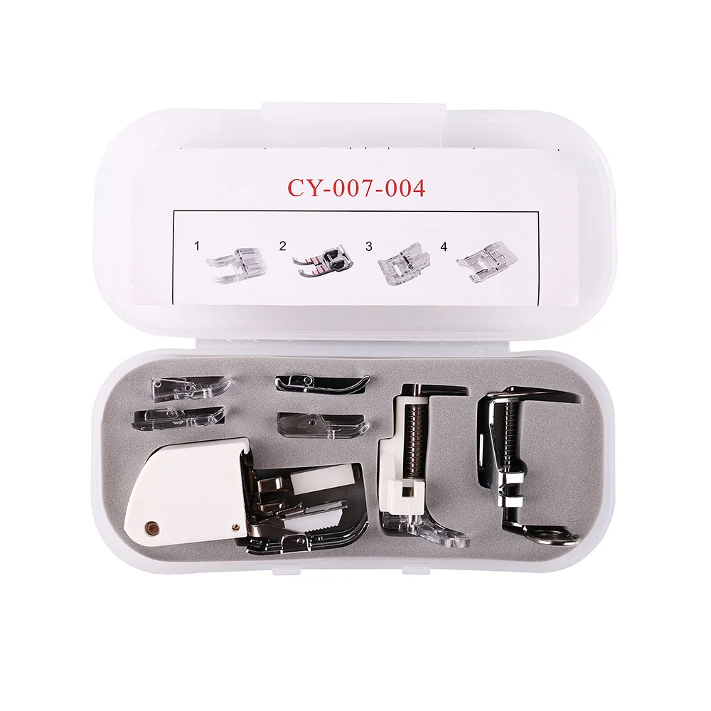 Machine Parts Accessories Presser Foot Press Feet Kit Set With Box Tools Supplies Household For Brother Singer 7Pcs
Machine Parts Accessories Presser Foot Press Feet Kit Set With Box Tools Supplies Household For Brother Singer 7Pcs