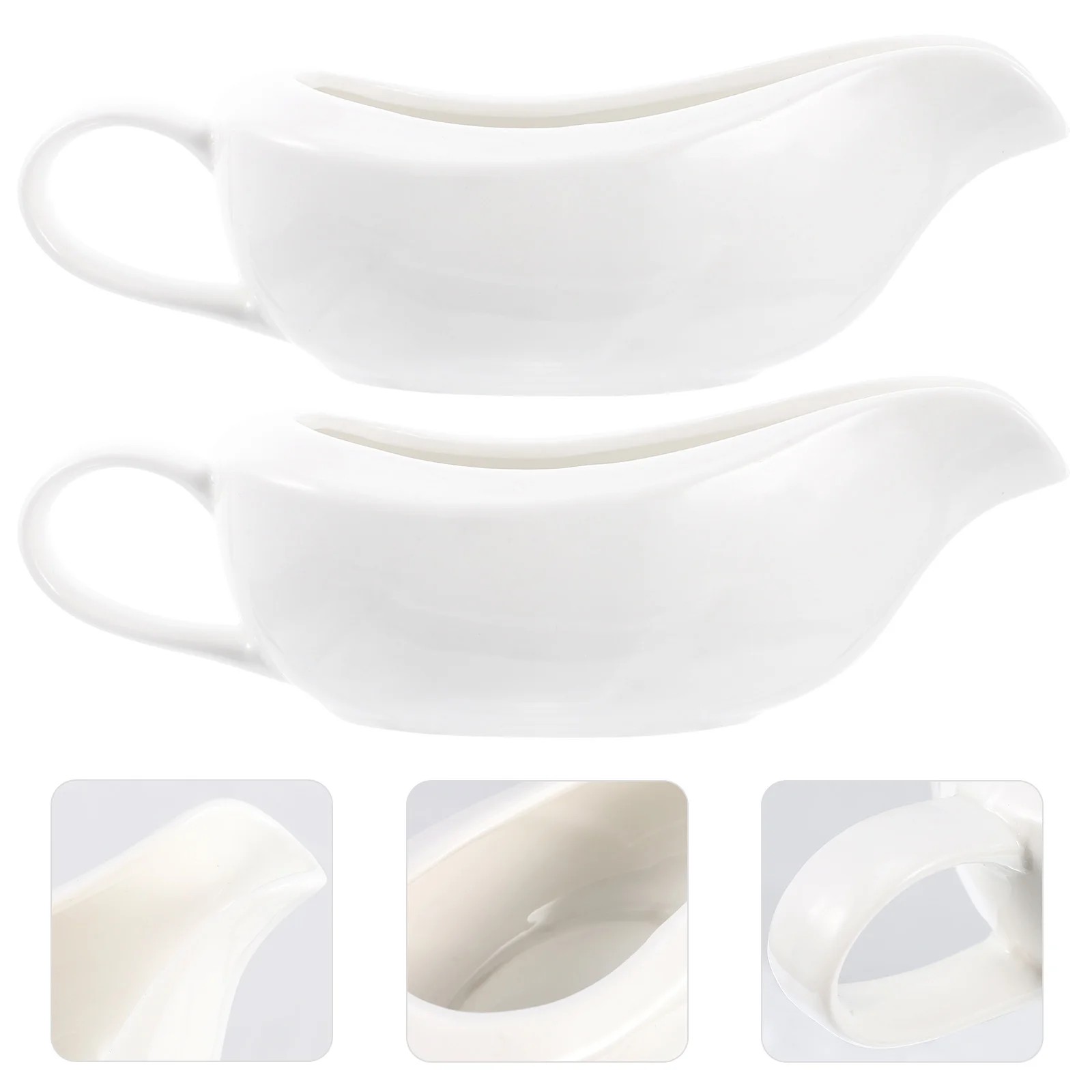 Gravy Sauce Boat Ceramic Dish Bowl Pitcher Pourer Creamer Jug Mini Dippingwhite Boats Small Bowls Salad Porcelain Dressing
Gravy Sauce Boat Ceramic Dish Bowl Pitcher Pourer Creamer Jug Mini Dippingwhite Boats Small Bowls Salad Porcelain Dressing
