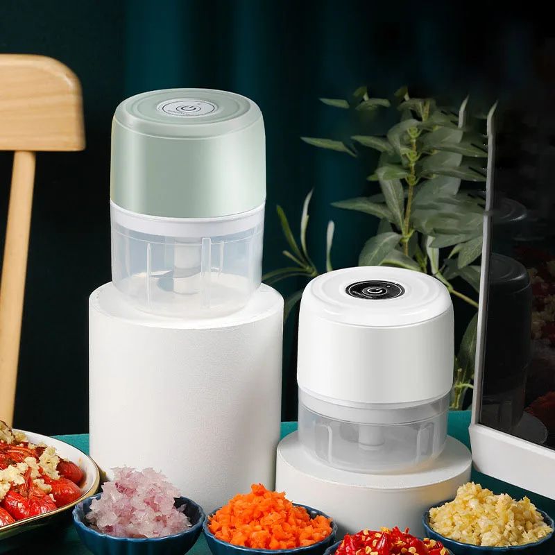 100ml Mini USB Wireless Electric Garlic Masher Press Mincer Vegetable Chili Meat Grinder Food Chopper Kitchen Tools
100ml Mini USB Wireless Electric Garlic Masher Press Mincer Vegetable Chili Meat Grinder Food Chopper Kitchen Tools