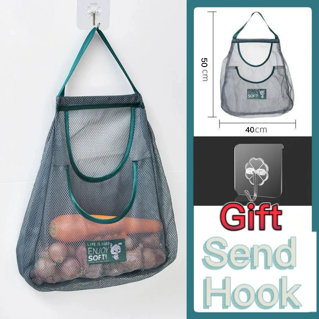 Breathable Accessorie Capacity Kitchen Portable Fruit Bags Large Kitchen Hanging Vegetable Bag Storage Holder Mesh Multi-purpose
Breathable Accessorie Capacity Kitchen Portable Fruit Bags Large Kitchen Hanging Vegetable Bag Storage Holder Mesh Multi-purpose