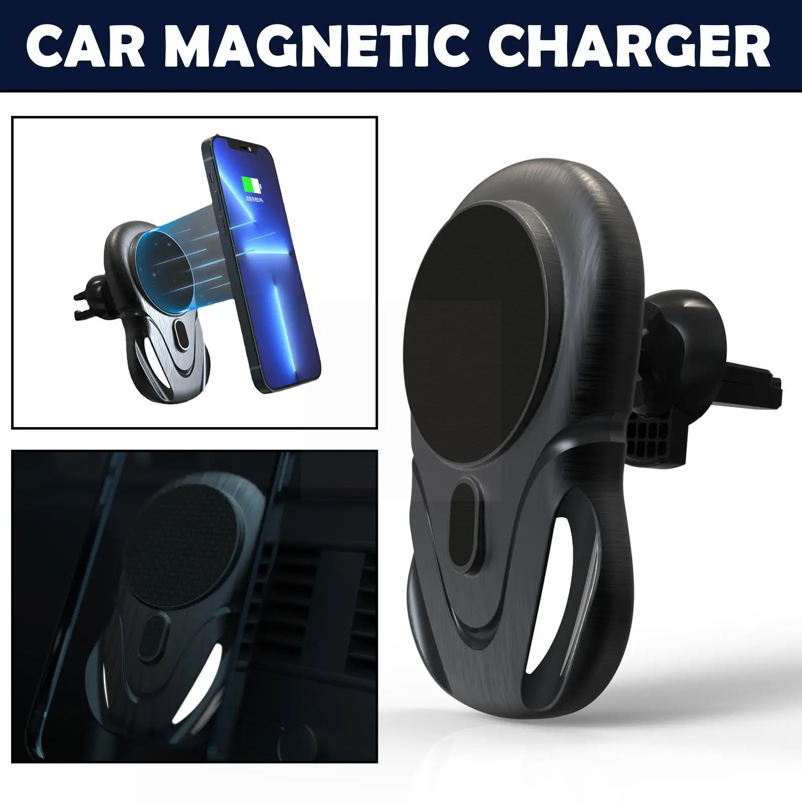 New 15w Magnetic Wireless Charger Super Fast Charge Ambient Car Stand Air Holder Light Vent Phone Charger J8s7
New 15w Magnetic Wireless Charger Super Fast Charge Ambient Car Stand Air Holder Light Vent Phone Charger J8s7