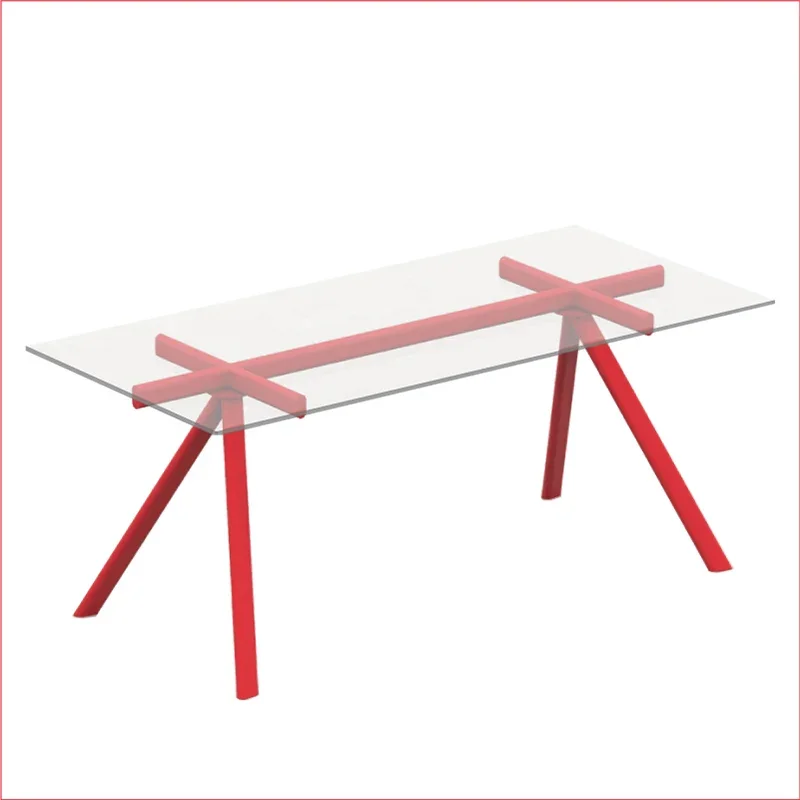 Italian Light Luxury Glass Dining Table Transparent Designer Creative Modern and Simple Table
Italian Light Luxury Glass Dining Table Transparent Designer Creative Modern and Simple Table