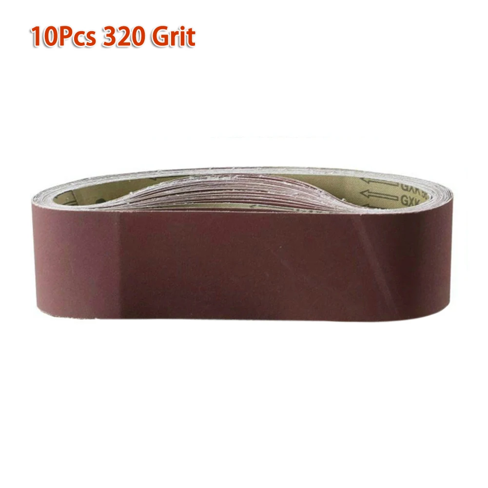 10pcs 3*21Inch Aluminium Oxide Ring Sanding Belt For 75*533mm Belts Sander Polishing Grinding Plywood Stainless Steel Leather
10pcs 3*21Inch Aluminium Oxide Ring Sanding Belt For 75*533mm Belts Sander Polishing Grinding Plywood Stainless Steel Leather