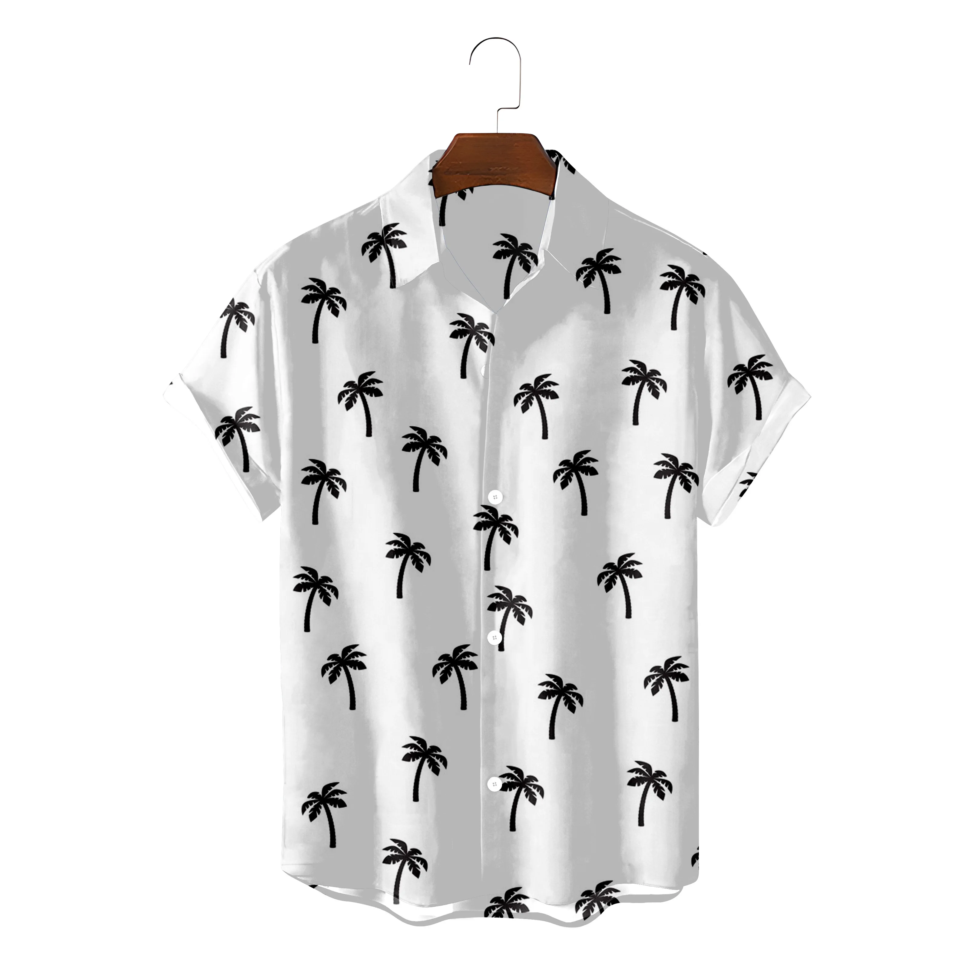Casual Men Hawaiian Shirt Fashion Summer Beach Clothes Blusas Coconut Tree Camisa Blouses Button Up Chemise Streetwear
Casual Men Hawaiian Shirt Fashion Summer Beach Clothes Blusas Coconut Tree Camisa Blouses Button Up Chemise Streetwear
