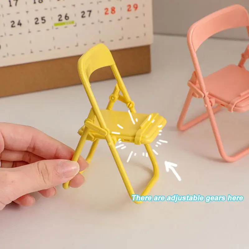 Portable Folding Chair Mobile Phone Holder Universal Adjustable Lazy Desktop Phone Holder Creative Cute Doll Desktop Stand
Portable Folding Chair Mobile Phone Holder Universal Adjustable Lazy Desktop Phone Holder Creative Cute Doll Desktop Stand