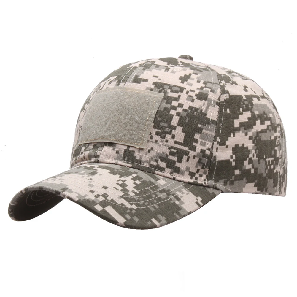 Men's Camouflage Baseball Cap Adjustable Hat Camo Hunting Fishing Army Baseball Cap For Sunbathing Sunshade Peak Outdoor Camping
Men's Camouflage Baseball Cap Adjustable Hat Camo Hunting Fishing Army Baseball Cap For Sunbathing Sunshade Peak Outdoor Camping