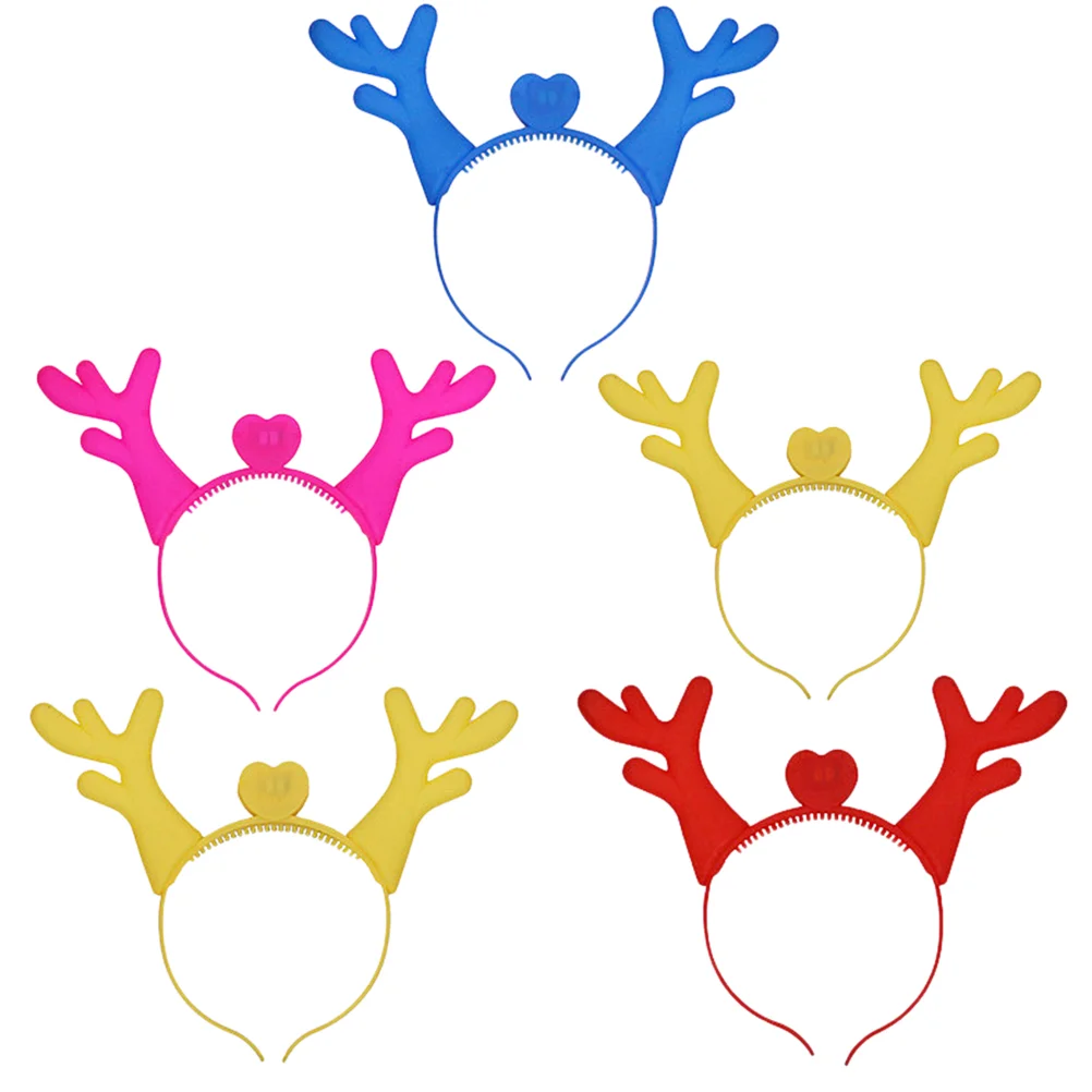 5pcs Christmas Headbands Antlers Party Favors Decorative Photo Props Headwear Costume Accessory Hair Bands Hair Hoops
5pcs Christmas Headbands Antlers Party Favors Decorative Photo Props Headwear Costume Accessory Hair Bands Hair Hoops