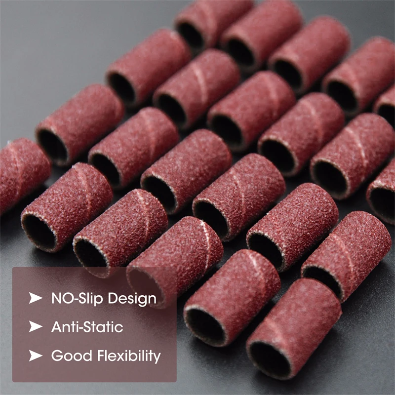 50Pcs Nail Sanding Ring Bands Professional Nail Manicure Cutters For Manicure Removing Nail Tips Gel Polish Drill Grinding Tools
50Pcs Nail Sanding Ring Bands Professional Nail Manicure Cutters For Manicure Removing Nail Tips Gel Polish Drill Grinding Tools