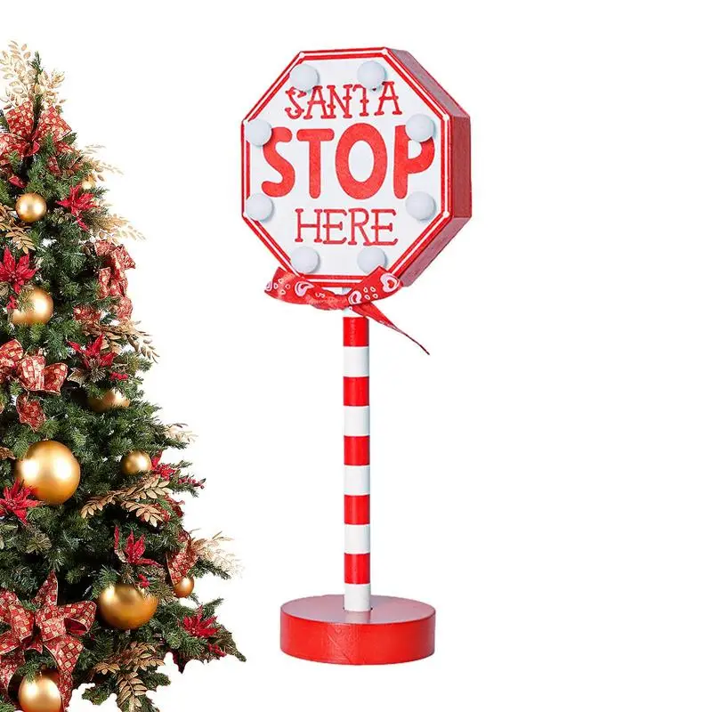 Creative Christmas Stop Sign Tree Topper Desk Lamp LED Stop Sign Christmas Decor Santa Stop Letter Wooden Sign Navidad Gift Xmas
Creative Christmas Stop Sign Tree Topper Desk Lamp LED Stop Sign Christmas Decor Santa Stop Letter Wooden Sign Navidad Gift Xmas