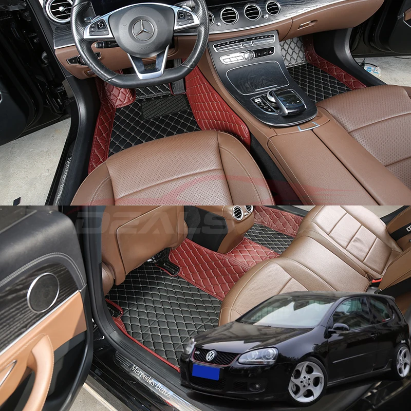 Car Floor Mats For VW Golf 5 MK5 2003 2004 2005 2006 2008 Luxury Nappa Leather Interior Details Auto Carpet Rugs Pad Accessories
Car Floor Mats For VW Golf 5 MK5 2003 2004 2005 2006 2008 Luxury Nappa Leather Interior Details Auto Carpet Rugs Pad Accessories