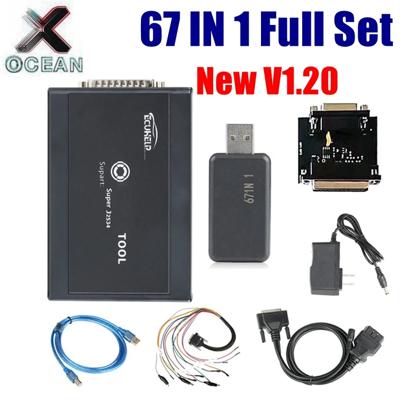 Скамейка 32 в 1 FLASH 67 20 ECU Программатор чтение и запись через загрузку скамейка V1.20