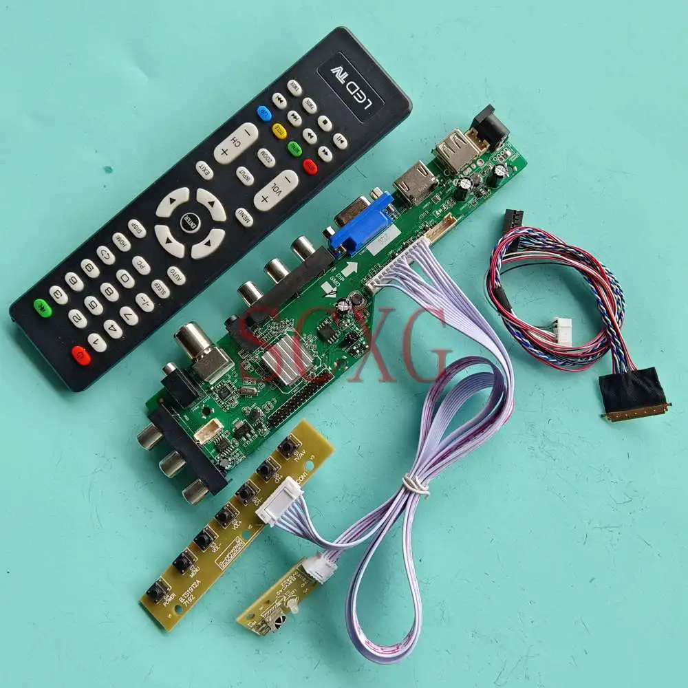 Fit LP173WD1-TLA2 LCD Control Driver Board Kit HDMI-Compatible VGA AV USB Matrix 17.3" LVDS 40 Pin 1600 900 DVB Digital Signal
Fit LP173WD1-TLA2 LCD Control Driver Board Kit HDMI-Compatible VGA AV USB Matrix 17.3" LVDS 40 Pin 1600 900 DVB Digital Signal
