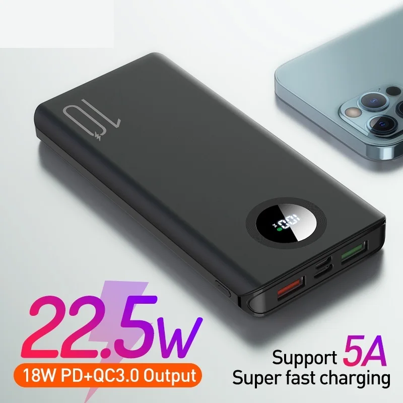 Power Bank 10000mAh Portable Charger PowerBank 20000 Mobile Phone External Battery Fast Charge For IPhone Xiaomi PoverBank
Power Bank 10000mAh Portable Charger PowerBank 20000 Mobile Phone External Battery Fast Charge For IPhone Xiaomi PoverBank