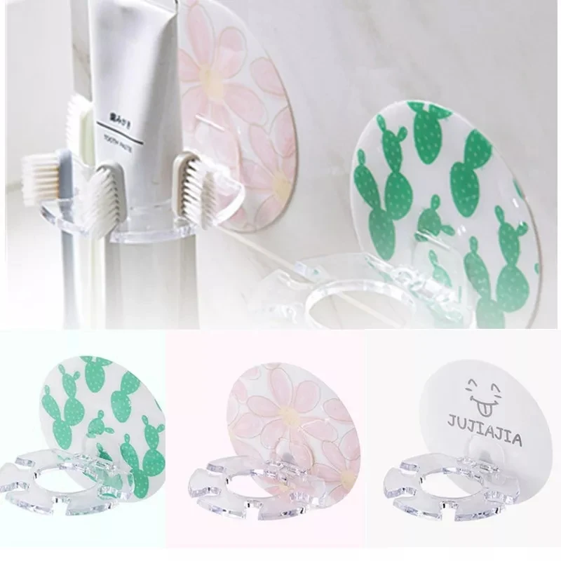3 Styles Punch-free Toothbrush Holder Strong Suction Wall Shaped Bathroom Toothpaste Multifunctional Wall-mounted Storage Rack
3 Styles Punch-free Toothbrush Holder Strong Suction Wall Shaped Bathroom Toothpaste Multifunctional Wall-mounted Storage Rack