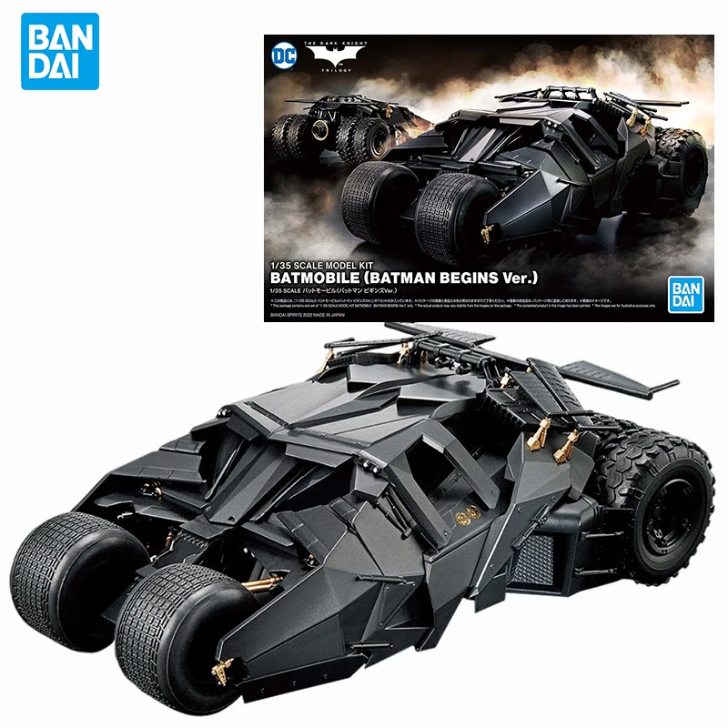 In Stock Bandai Original Batmobile Batman Begins Ver. 1/35 Scale Dc Anime Figur Action Figures Assemble Collection Model Toy
In Stock Bandai Original Batmobile Batman Begins Ver. 1/35 Scale Dc Anime Figur Action Figures Assemble Collection Model Toy