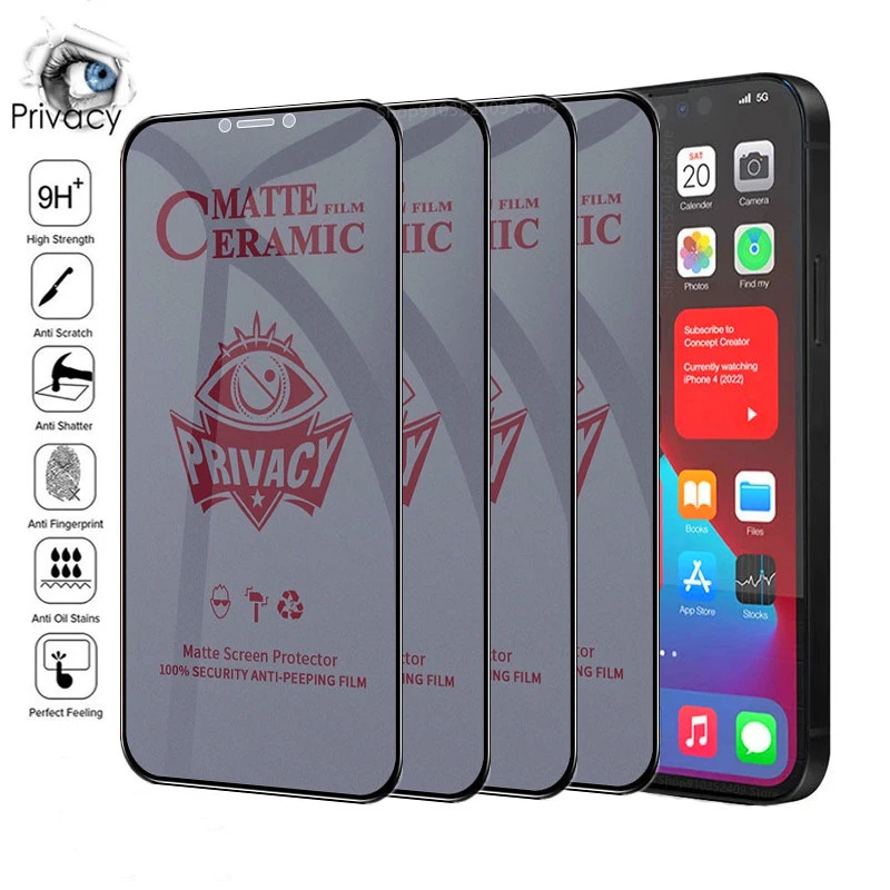 100 шт./матовые керамические защитные пленки для iPhone 12 13 11 Pro Max Mini, антишпионская HD пленка для IPhone XS Max X XR 7 8 Plus
100 шт./матовые керамические защитные пленки для iPhone 12 13 11 Pro Max Mini, антишпионская HD пленка для IPhone XS Max X XR 7 8 Plus