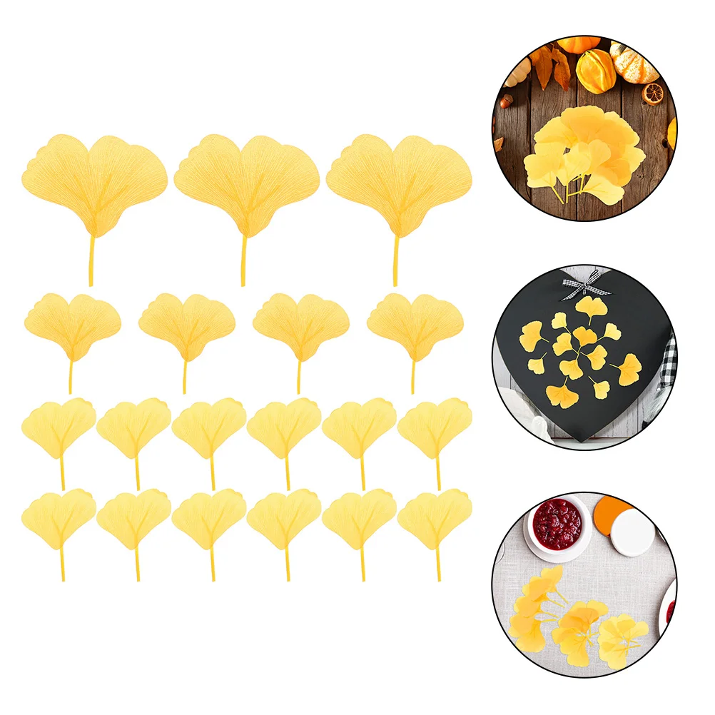 200pcs Simulation Ginkgo Leaves Fake Ginkgo Leaves Faux Ginkgo Leaves for DIY
200pcs Simulation Ginkgo Leaves Fake Ginkgo Leaves Faux Ginkgo Leaves for DIY