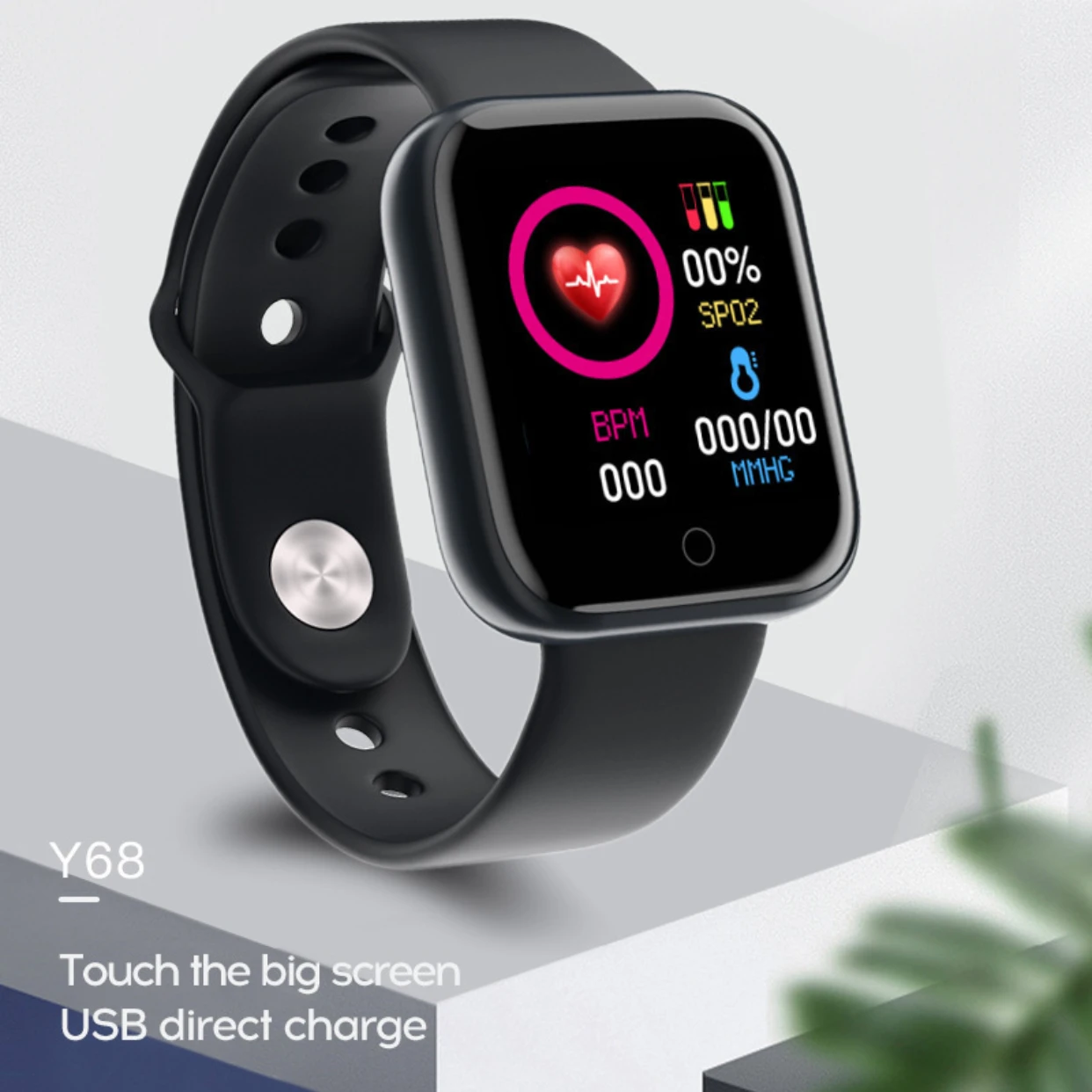Bluetooth Smartwatch Heart Rate Blood Pressure Blood Oxygen Monitor Exercise Monitor Waterproof for Xiaomi HUAWEI Smart Watch
Bluetooth Smartwatch Heart Rate Blood Pressure Blood Oxygen Monitor Exercise Monitor Waterproof for Xiaomi HUAWEI Smart Watch