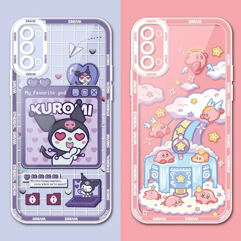 Прозрачный чехол Kirby Kuromi для телефона Samsung Galaxy S23 S22 Ultra S21 S20 FE S10 Plus Note 20 10 9 A32 A52S A52 A72, мягкий чехол из ТПУ
Прозрачный чехол Kirby Kuromi для телефона Samsung Galaxy S23 S22 Ultra S21 S20 FE S10 Plus Note 20 10 9 A32 A52S A52 A72, мягкий чехол из ТПУ