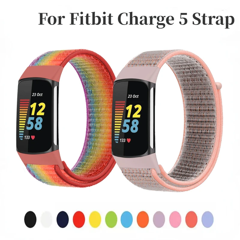 Nylon Loop Strap For Fitbit Charge 5 Sports Comfortable Smart Bracelet Wristband Belt For Fitbit Charge 5 Band Breathable Correa
Nylon Loop Strap For Fitbit Charge 5 Sports Comfortable Smart Bracelet Wristband Belt For Fitbit Charge 5 Band Breathable Correa