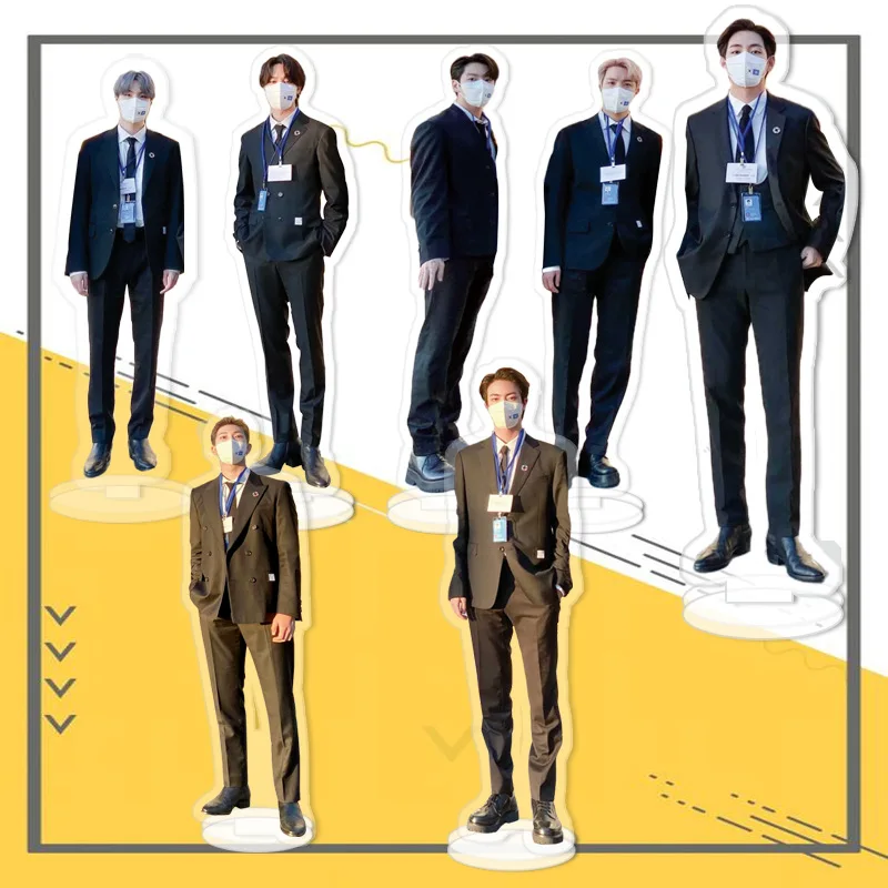 KPOP bangtan boys Butter Album Desk Decoration Doll Ornament Ornament Acrylic Movable Model Stand Fan Gifts JIMIN SUGA V Cosplay
KPOP bangtan boys Butter Album Desk Decoration Doll Ornament Ornament Acrylic Movable Model Stand Fan Gifts JIMIN SUGA V Cosplay
