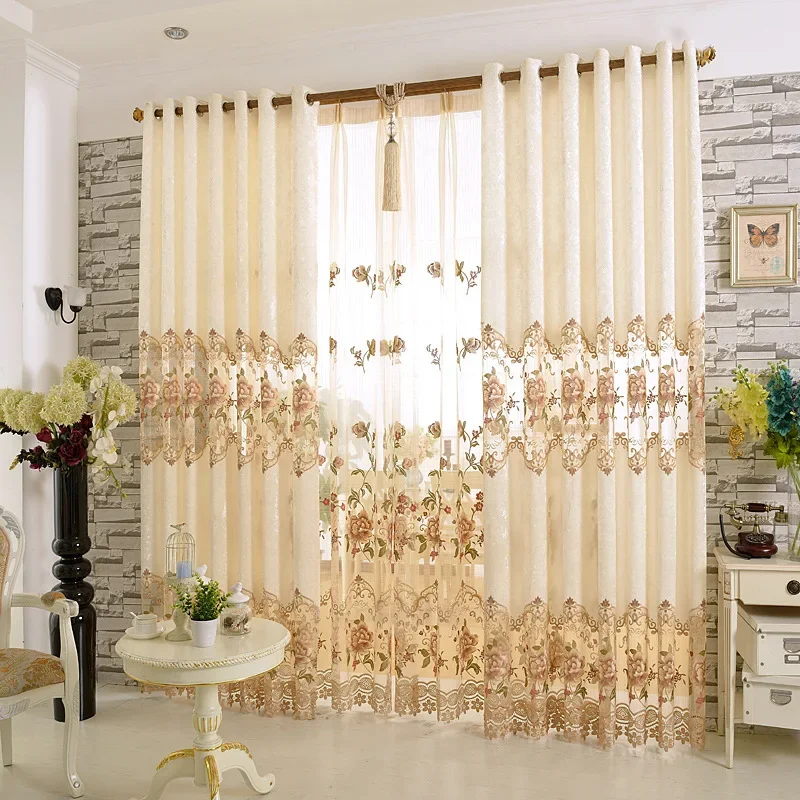 Gold Luxury Embroidery Curtains for Living Dining Room Bedroom European Pastoral Velvet Water-soluble Embroidery Villa Custom
Gold Luxury Embroidery Curtains for Living Dining Room Bedroom European Pastoral Velvet Water-soluble Embroidery Villa Custom