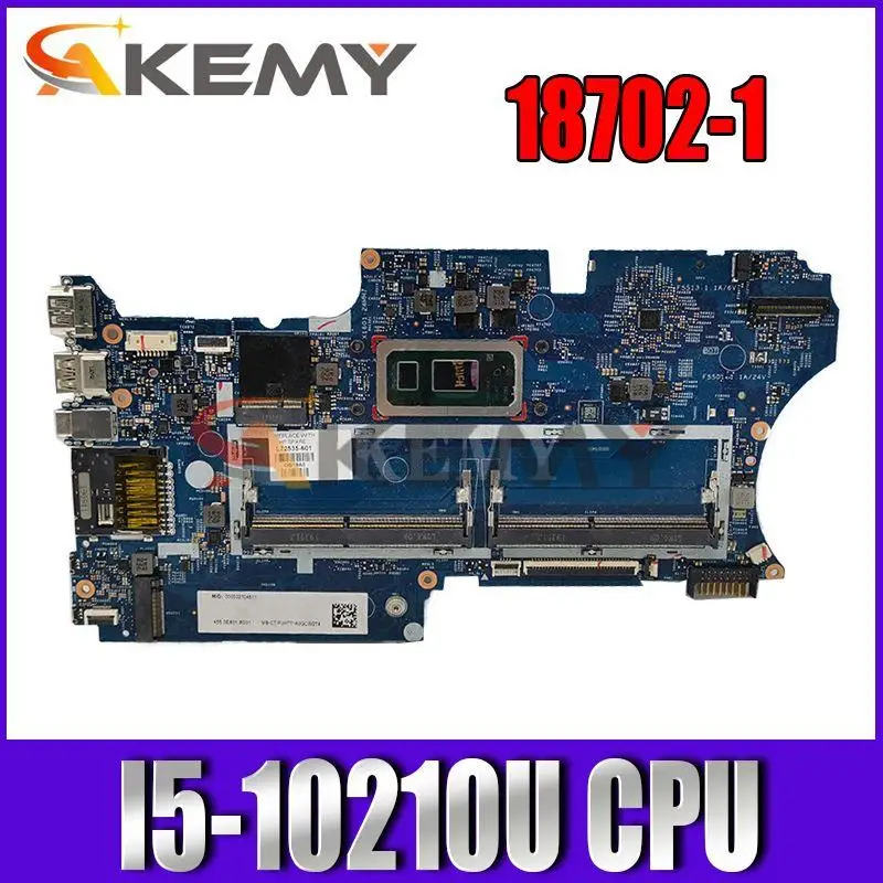 Akemy For HP Pavilion x360 14-CD Laptop motherboard I5-10210U CPU L72535-601 L72535-001 18702-1 448.0E814.0011
Akemy For HP Pavilion x360 14-CD Laptop motherboard I5-10210U CPU L72535-601 L72535-001 18702-1 448.0E814.0011