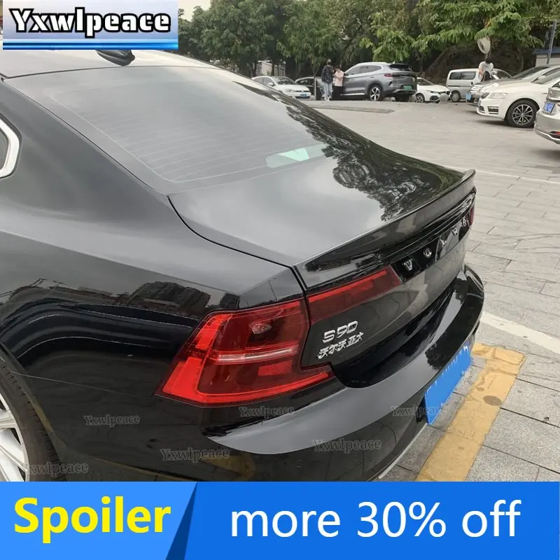 For VOLVO S90 2017 2018 2019 2020 High Quality ABS Plastic Unpainted Color Rear Trunk Lip Spoiler Car Accessories
For VOLVO S90 2017 2018 2019 2020 High Quality ABS Plastic Unpainted Color Rear Trunk Lip Spoiler Car Accessories