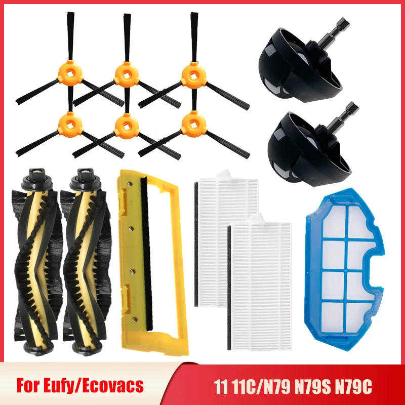 Side Roller Brush Cover For Eufy RoboVac 11 11C Ecovacs Debot N79 N79S N79C Conga 990 Vacuum Cleaner Hepa Filter Wheels Parts
Side Roller Brush Cover For Eufy RoboVac 11 11C Ecovacs Debot N79 N79S N79C Conga 990 Vacuum Cleaner Hepa Filter Wheels Parts