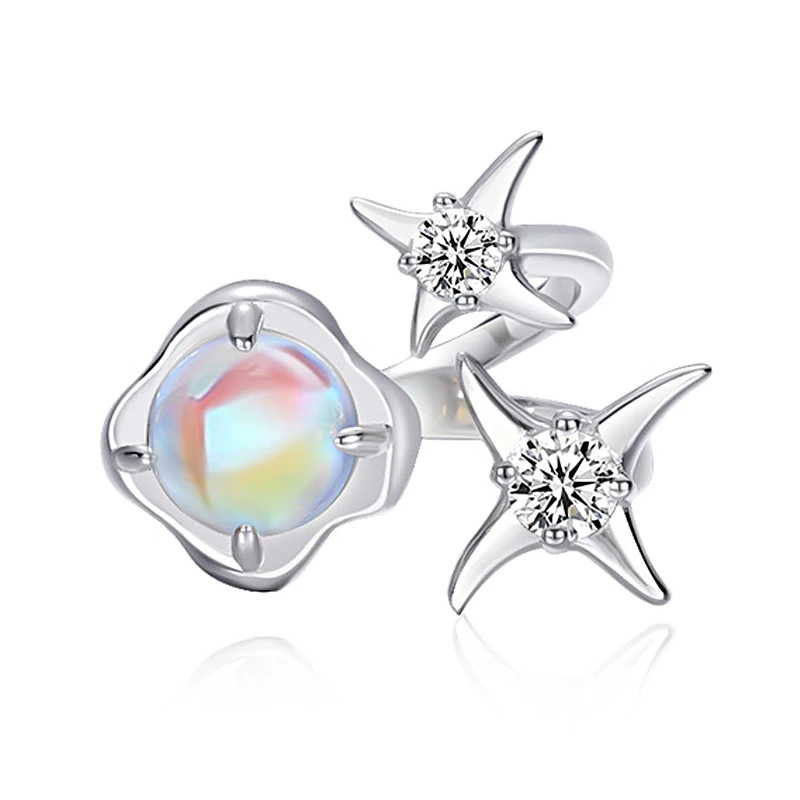 Luxury Cross Star Rings Soild 925 Sterling Silver for Woman Color Stone Fashion Simple Party Wedding Engagement Fine Jewelry New
Luxury Cross Star Rings Soild 925 Sterling Silver for Woman Color Stone Fashion Simple Party Wedding Engagement Fine Jewelry New