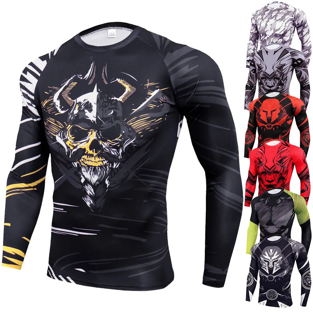 Men's Long Sleeve Rash Guard Shirts Compression Shirt Sports Workout Stretchy Swimming Top for BJJ Jiu Jitsu
Men's Long Sleeve Rash Guard Shirts Compression Shirt Sports Workout Stretchy Swimming Top for BJJ Jiu Jitsu