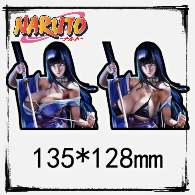 

Naruto Series Combination Complete Works 3D Gradient Car Stickers Anime Peripherals Suitable for Car Notebooks, Etc.