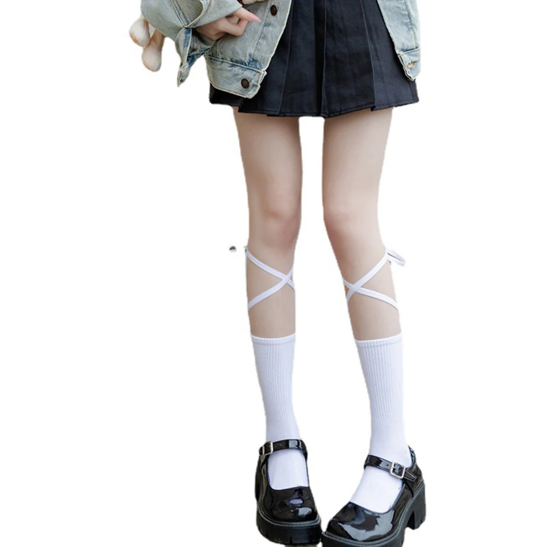 Ladies Ins Tide Socks Korean Japanese Version Cross Black Bow Tie Leggings Middle Tube Sock Calf Summer Thin Kawaii Stockings
Ladies Ins Tide Socks Korean Japanese Version Cross Black Bow Tie Leggings Middle Tube Sock Calf Summer Thin Kawaii Stockings