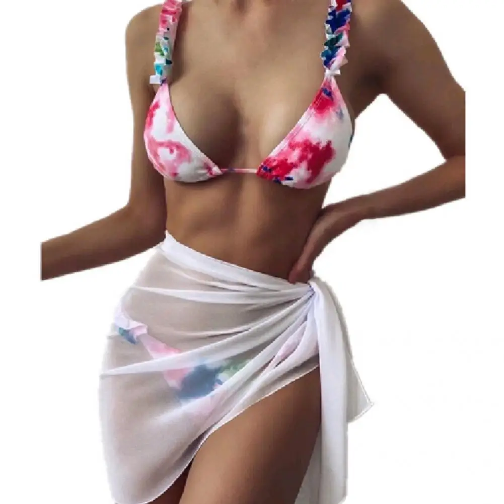 Beachwear 2 Pcs/Set Popular All Match Swimwear Cover Up See-through Swimwear Cover Up Soft for Water Sports
Beachwear 2 Pcs/Set Popular All Match Swimwear Cover Up See-through Swimwear Cover Up Soft for Water Sports