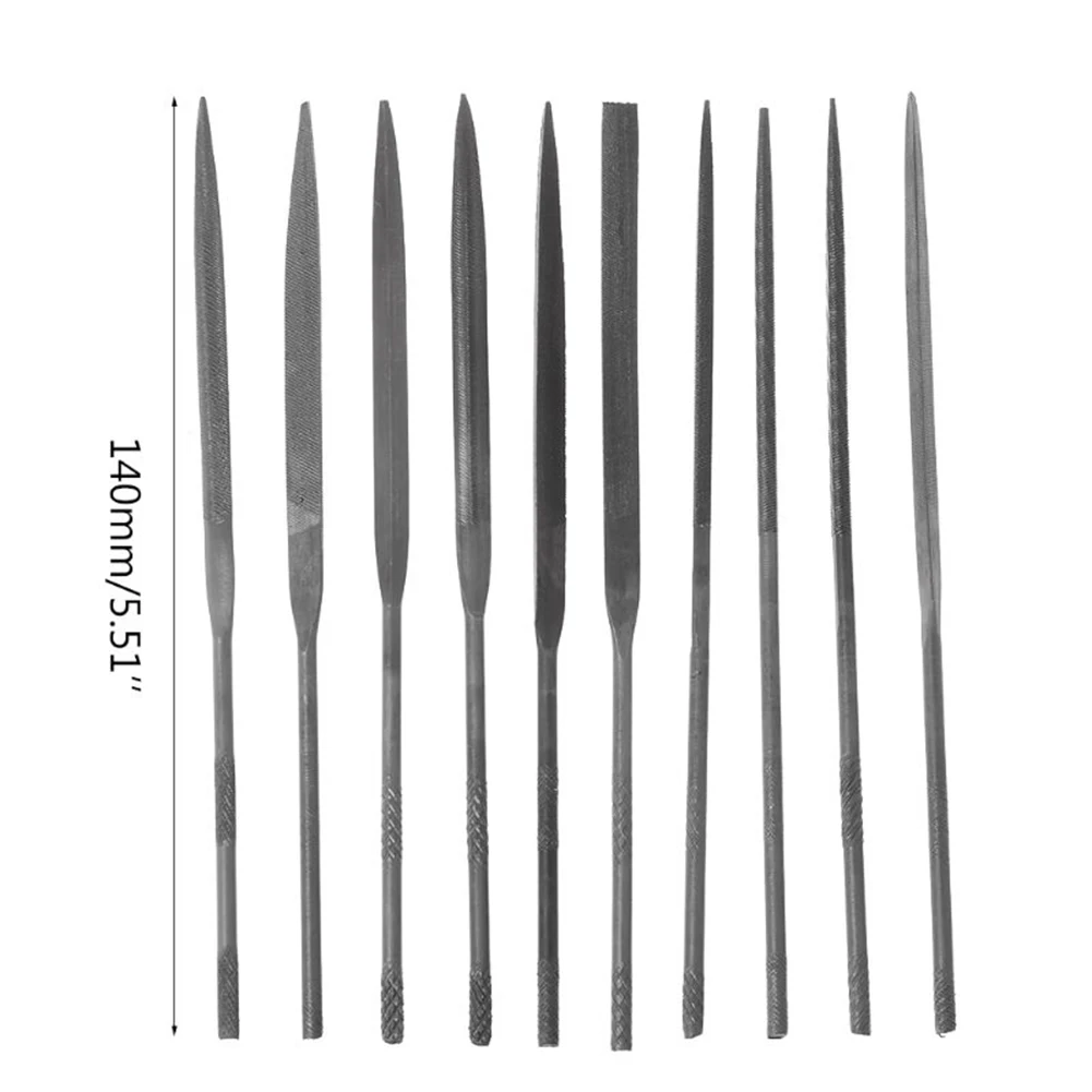 10pcs 3*140mm Needle Files Set Files For Metal Glass Stone Jewelry Wood Carving Craft Woodworking Polished Small Hand Tools
10pcs 3*140mm Needle Files Set Files For Metal Glass Stone Jewelry Wood Carving Craft Woodworking Polished Small Hand Tools