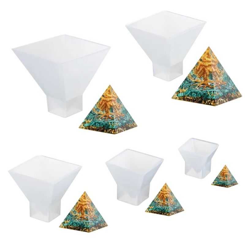 20/30/40/50/60mm Pyramid Shaped Crystal Epoxy Resin Mold DIY Pyramid Jewelry Epoxy Casting Molds for Jewelry Making Resin Crafts
20/30/40/50/60mm Pyramid Shaped Crystal Epoxy Resin Mold DIY Pyramid Jewelry Epoxy Casting Molds for Jewelry Making Resin Crafts