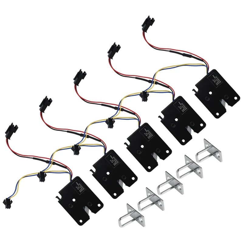 5Pcs Small Black Cabinet Door Electronic Lock DC 12V Vending Machine Door Lock Electric Control Lock
5Pcs Small Black Cabinet Door Electronic Lock DC 12V Vending Machine Door Lock Electric Control Lock