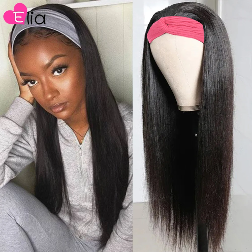 Elia HeadBand Human Hair Wig 100% Human Hair Peruvian Wig Soft Straight Wigs For Black Women Glueless 200 Density Wig No Glue
Elia HeadBand Human Hair Wig 100% Human Hair Peruvian Wig Soft Straight Wigs For Black Women Glueless 200 Density Wig No Glue