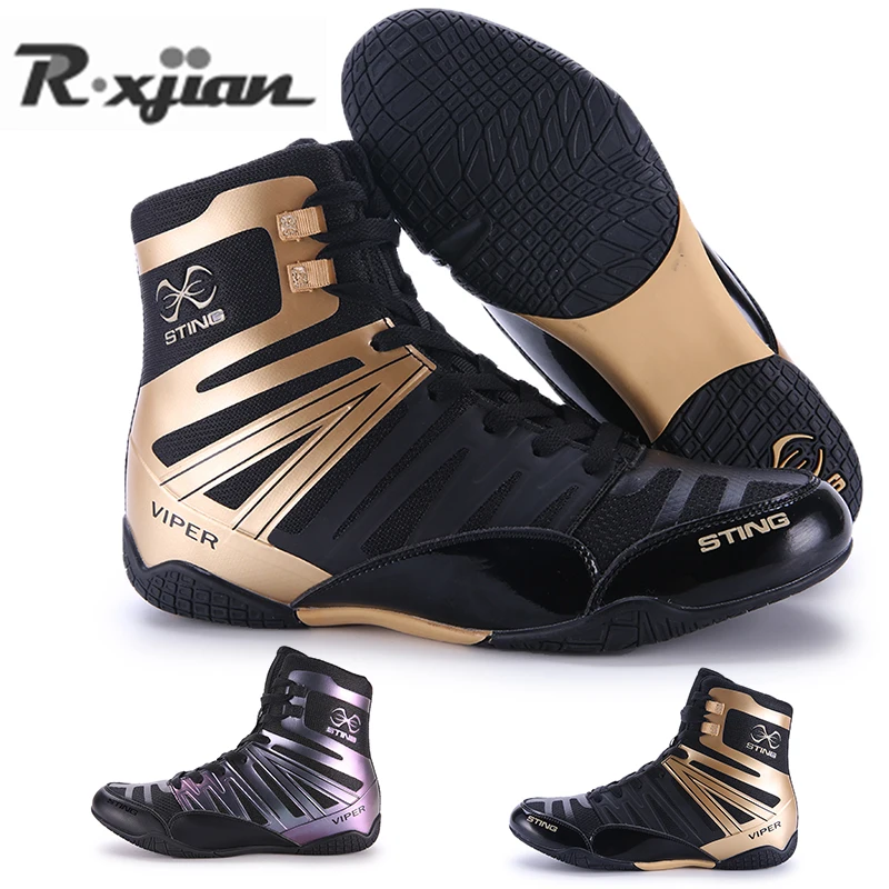 

Boxing Shoes Wrestling Fighting San Da Squatting Professional Sports Training 36-47 Large Breathable Wear-resistant Men