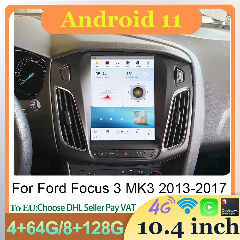 Автомагнитола на Android, центральный сенсорный ЖК-экран, мультимедийный видеоплеер для Ford Focus 3 MK3 2013-2017
Автомагнитола на Android, центральный сенсорный ЖК-экран, мультимедийный видеоплеер для Ford Focus 3 MK3 2013-2017