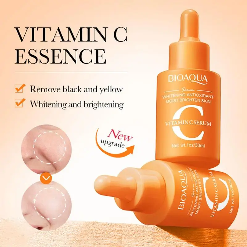 Vitamin C Face Serum Dark Spots Whitening Skin Care Hyaluronic Acid Acne Mark Pigmentation Removal Moisturizing Facial Products
Vitamin C Face Serum Dark Spots Whitening Skin Care Hyaluronic Acid Acne Mark Pigmentation Removal Moisturizing Facial Products