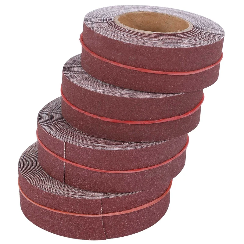 4 Rolls Sanding Belt Drawable Emery Cloth Sandpaper Dry Abrasive Belt Box Wood Grinding Roll Belts For Wood Turners, Automotive
4 Rolls Sanding Belt Drawable Emery Cloth Sandpaper Dry Abrasive Belt Box Wood Grinding Roll Belts For Wood Turners, Automotive