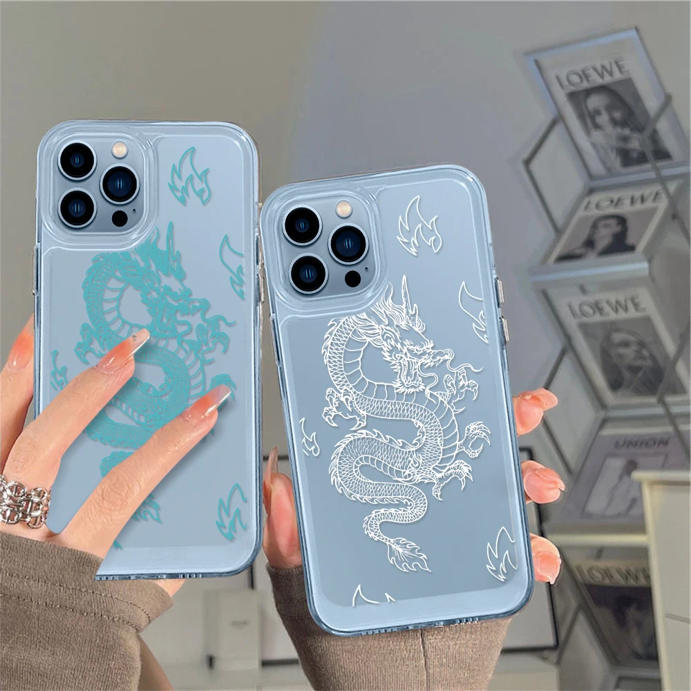 Cool Dragon Clear Case for iPhone 14 13 12 11 Pro Max Mini XS XR X Transparent Fundas Shell Back Cover for iPhone14promax Capa
Cool Dragon Clear Case for iPhone 14 13 12 11 Pro Max Mini XS XR X Transparent Fundas Shell Back Cover for iPhone14promax Capa