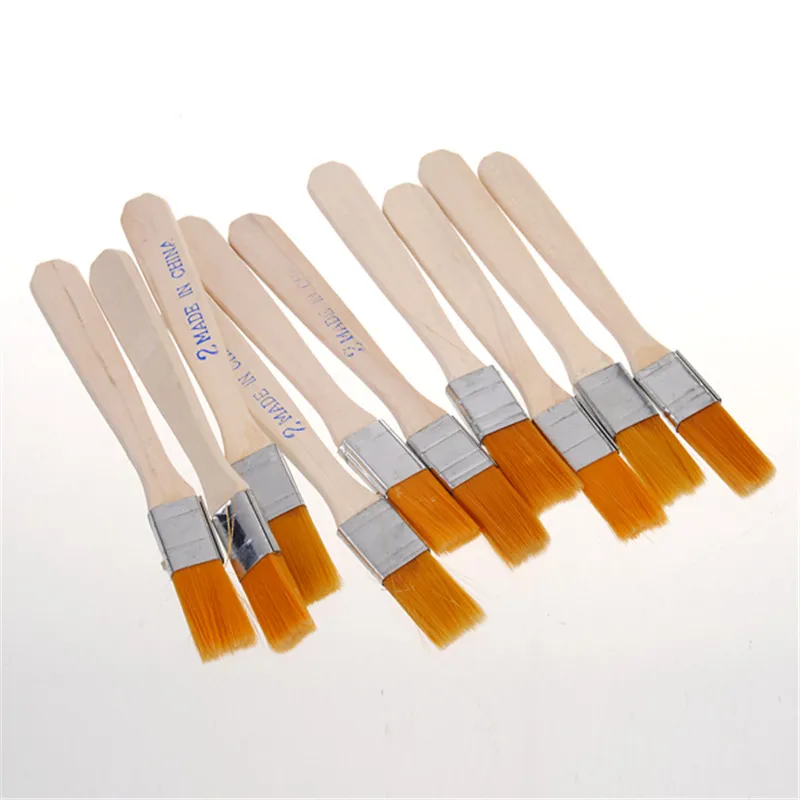 10pcs BGA Solder Flux Paste Brush Wooden Handle Brush Welding Cleaning Brush Tool For Computer PC Phone Motherboard IC
10pcs BGA Solder Flux Paste Brush Wooden Handle Brush Welding Cleaning Brush Tool For Computer PC Phone Motherboard IC