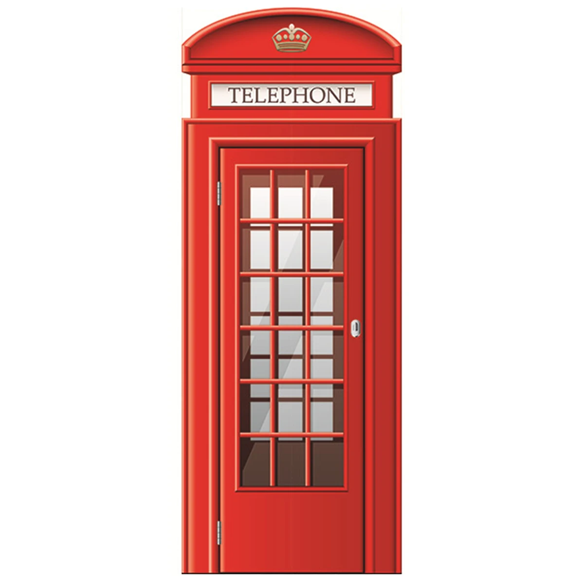 Door Stickers Waterproof Removable Self Adhesive Wall Decals Home Decor European Style Red Telephone Booth Door Sticker
Door Stickers Waterproof Removable Self Adhesive Wall Decals Home Decor European Style Red Telephone Booth Door Sticker