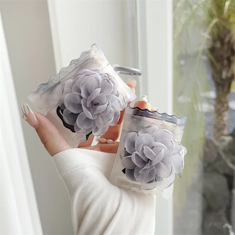 Grey 3D Flower Case for AirPods Pro2 Airpod Pro 1 2 3 Bluetooth Earbuds Charging Box Protective Earphone Case Cover
Grey 3D Flower Case for AirPods Pro2 Airpod Pro 1 2 3 Bluetooth Earbuds Charging Box Protective Earphone Case Cover