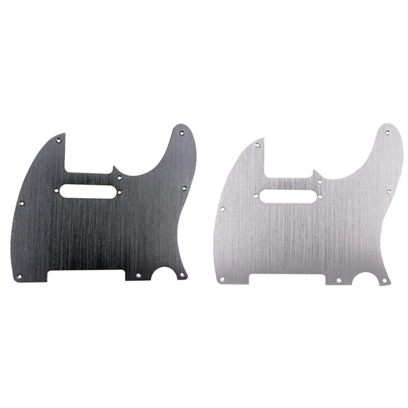 2X Black/Silver 8 Hole Tele Guitar Pickguard Metal Pick Guard For Standard Telecaster Pickguard Replacement
2X Black/Silver 8 Hole Tele Guitar Pickguard Metal Pick Guard For Standard Telecaster Pickguard Replacement